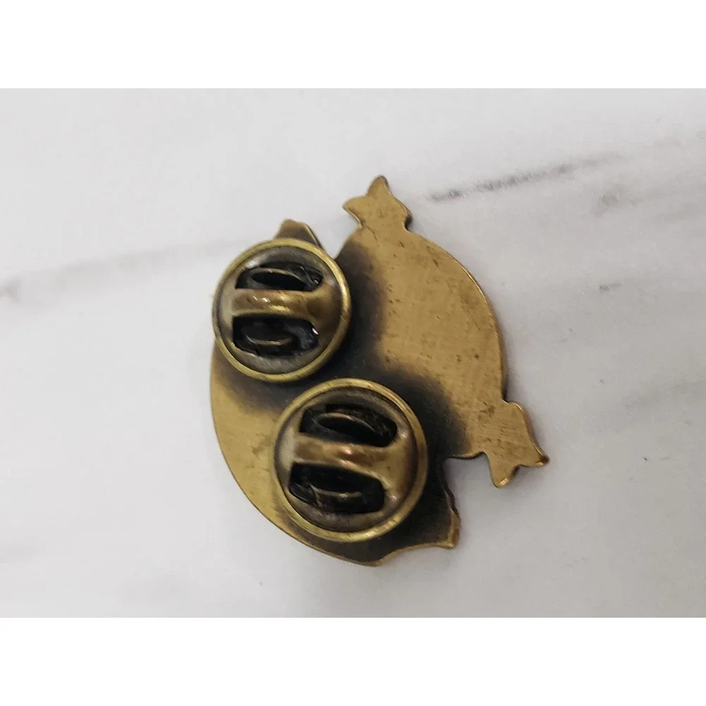 Old Harley Davidson MC‎ Vest Cast Label Pin Owner's Group Hog Chapter Event 1995
